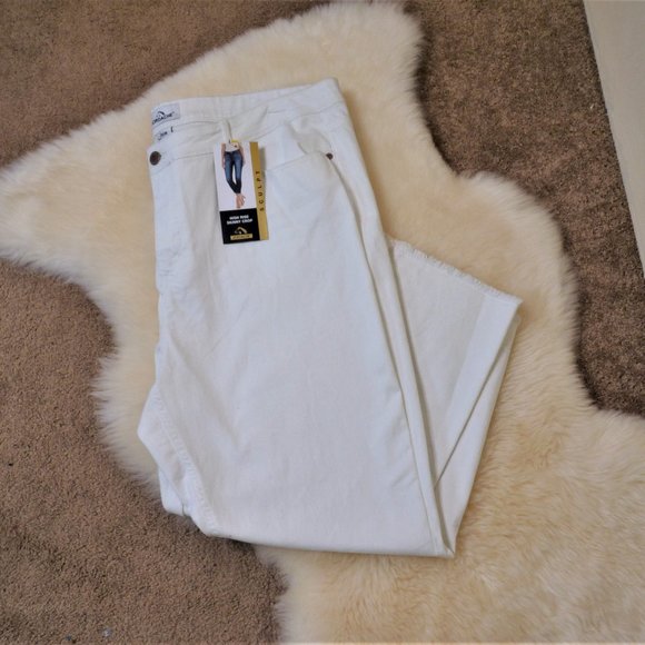 Jordache High Rise Skinny Crop Jeans & Denim Skirt 26W -NWT - Picture 4 of 7